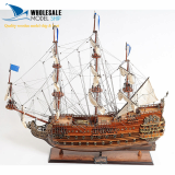 LE SOLEIL ROYAL WOODEN MODEL SHIP